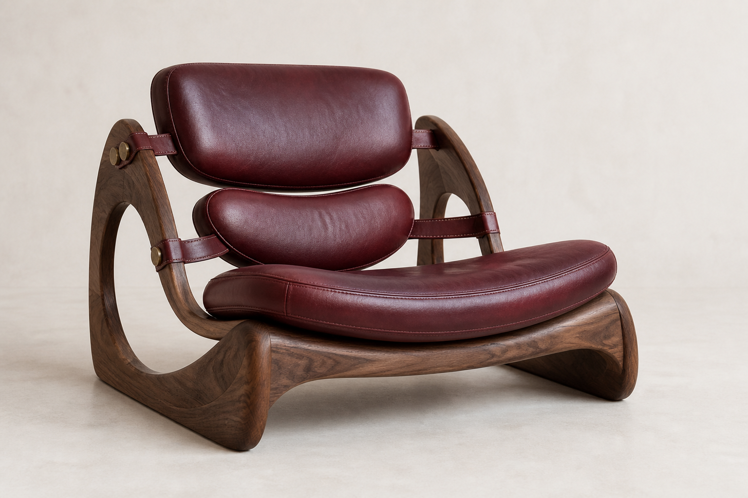 Aster Sling Lounge · AUTHË v2 canonical studio design view