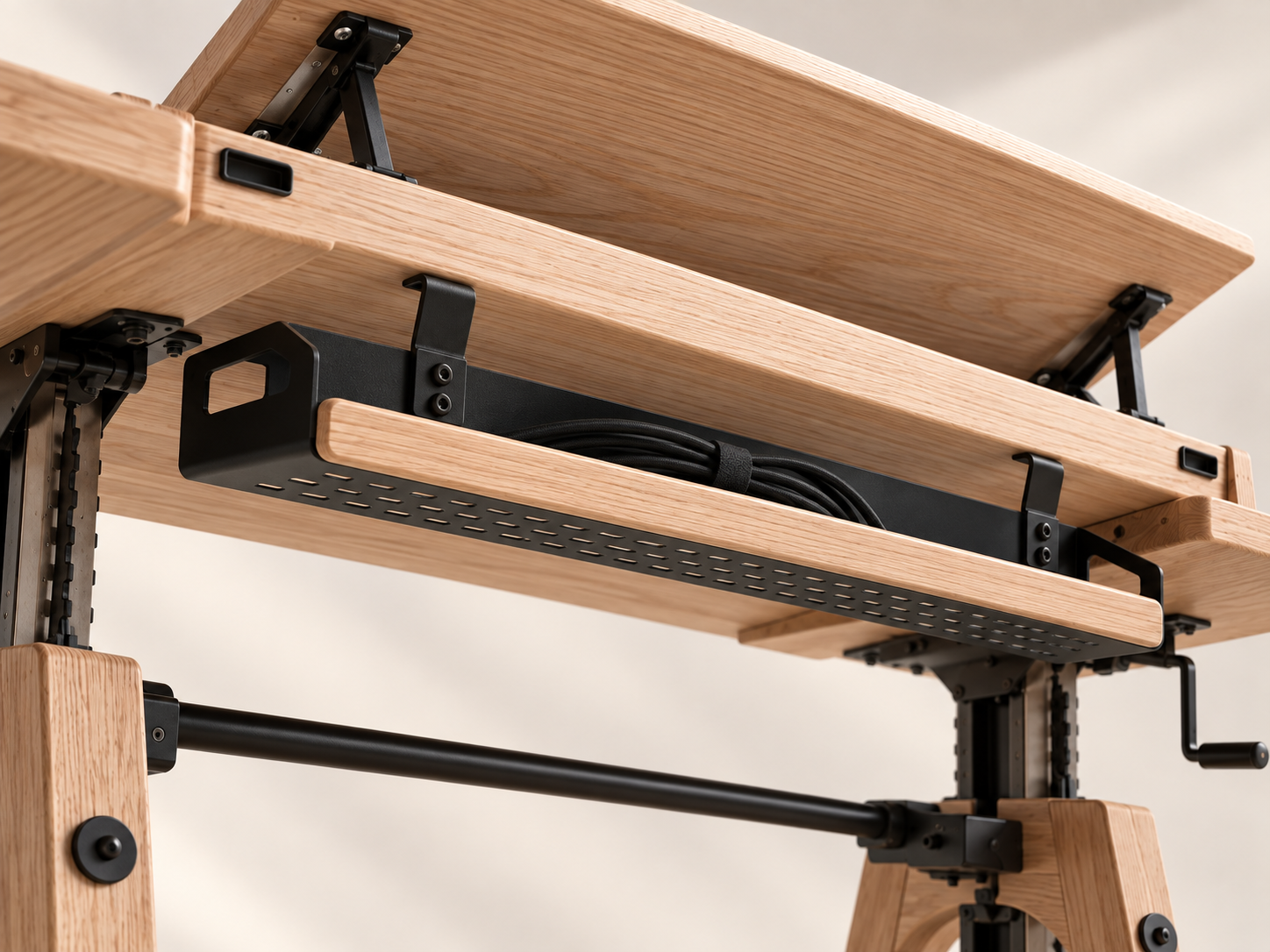 Counterpoise Cable Tray proposed form and finish detail