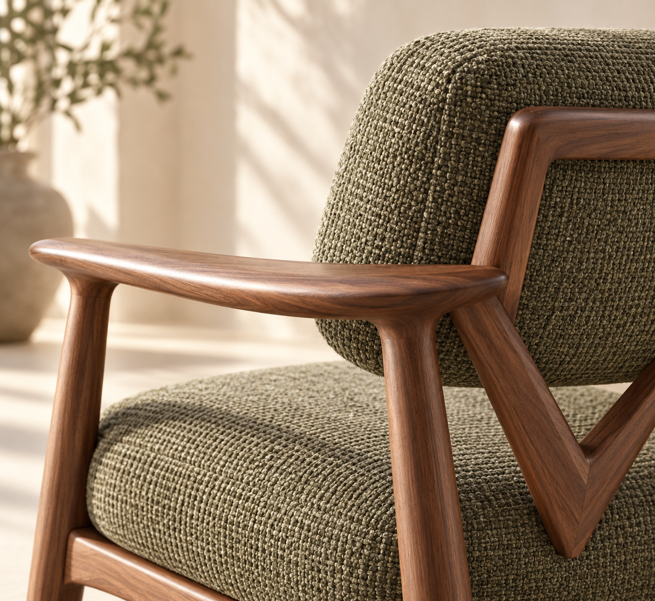 Cove Lounge Chair additional proposed material detail
