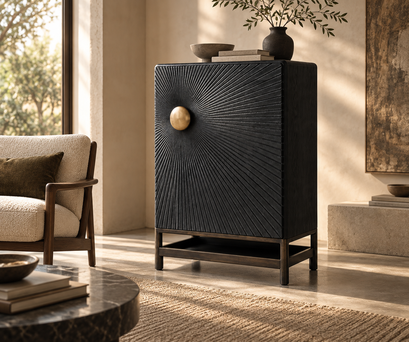 Halo Cabinet concept use case: A quieter entry