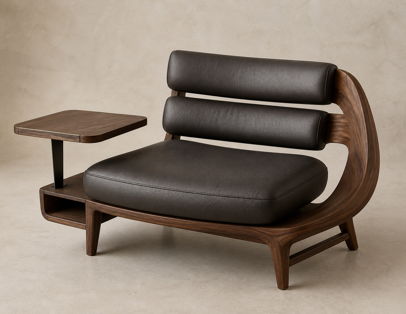 Ledger Reading Lounge · AUTHË v2 canonical studio design view