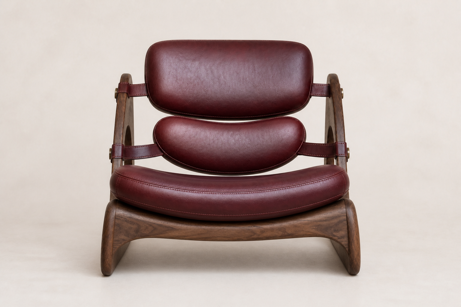 Aster Sling Lounge · AUTHË v2 front elevation design view