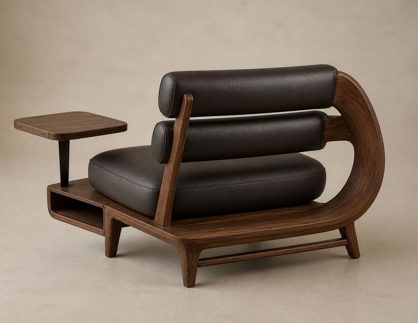 Ledger Reading Lounge · AUTHË v2 rear construction study