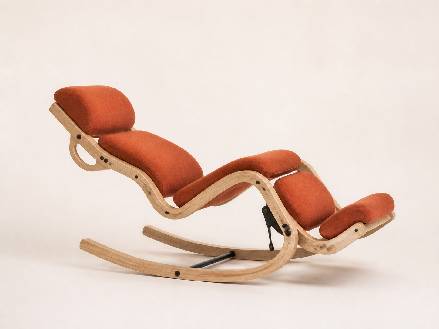 AUTHË v2 · Restline Reclining Rocker · manually reclined position