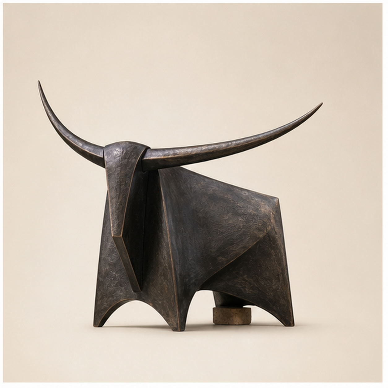 Aurochs I complete studio profile view