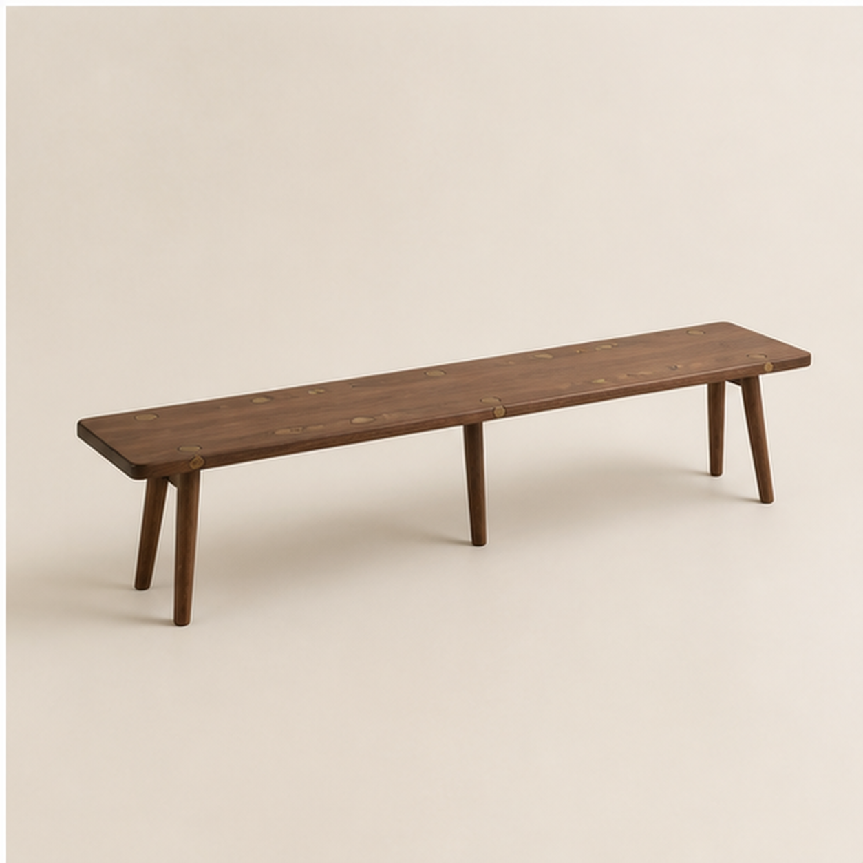 Pin Bench complete isolated studio view