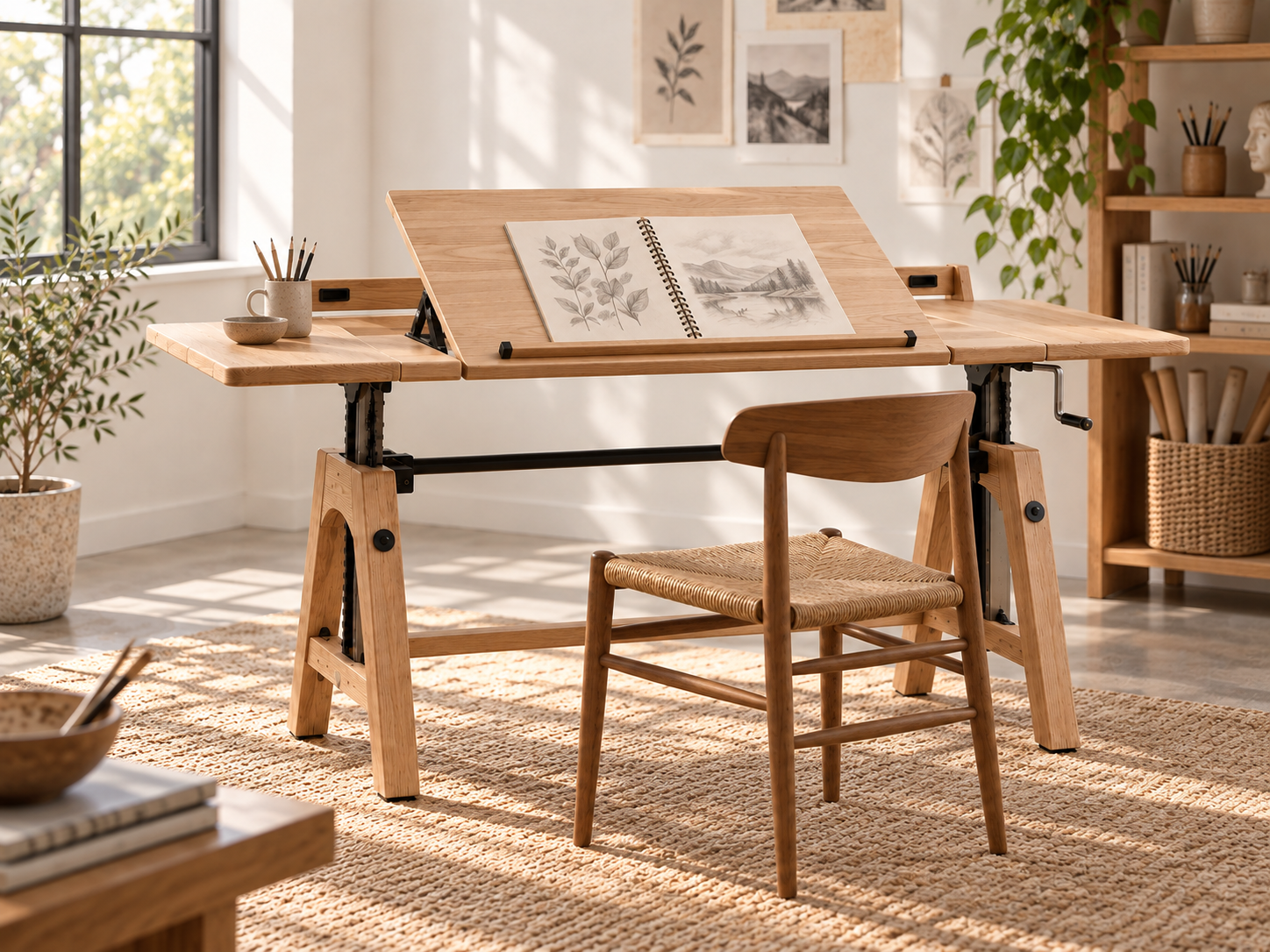Counterpoise Manual Workstation concept use case: More than one working posture