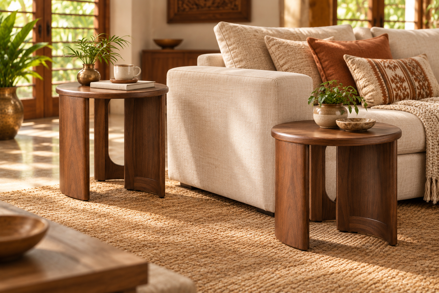 Luma Nesting Tables concept use case: A surface where it is needed