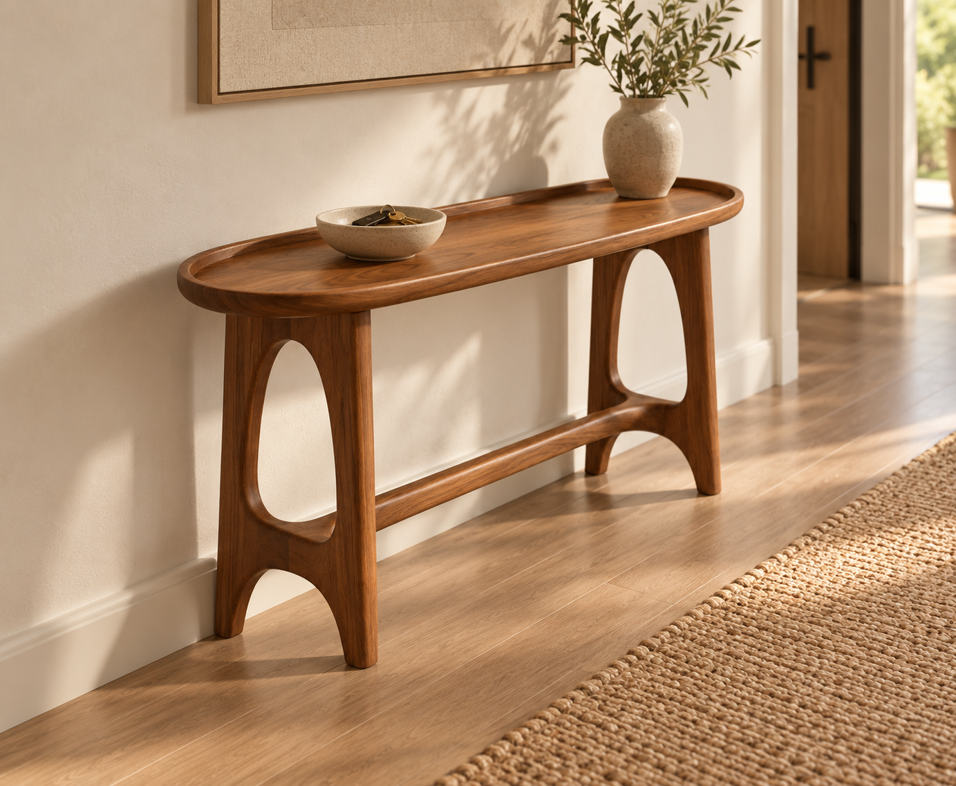 Nira Sofa Table concept use case: A small useful surface