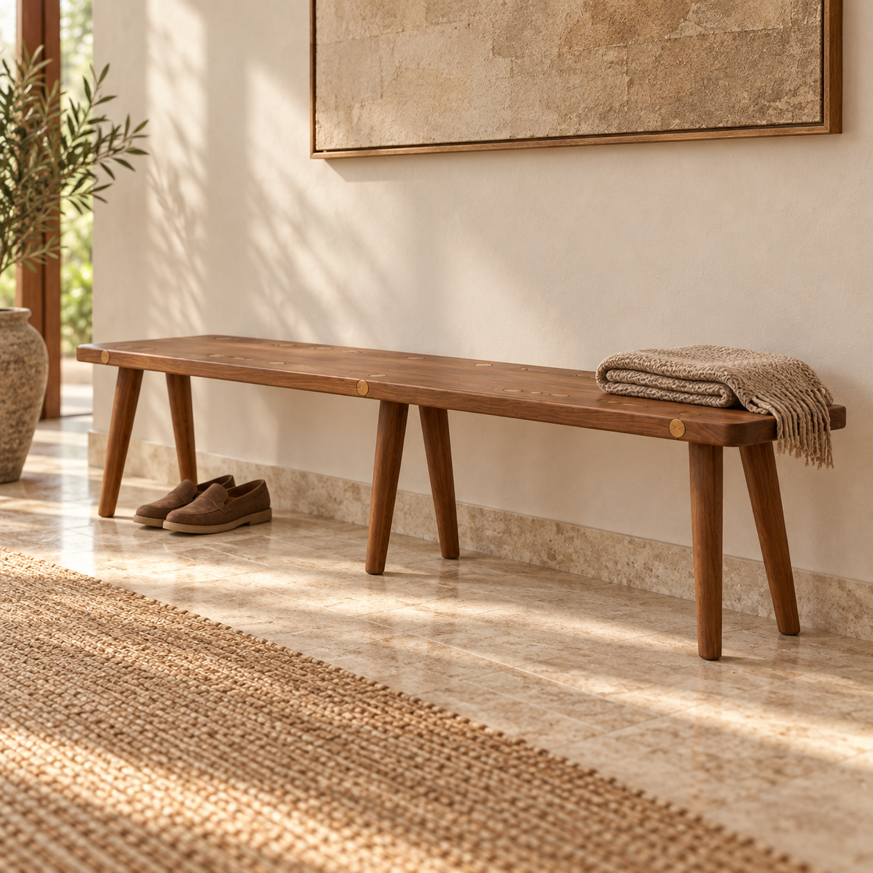 Pin Bench concept use case: Room for company